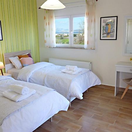 Panoramic Sea View Villa 4 Min To Beach Tigaki Esterno foto